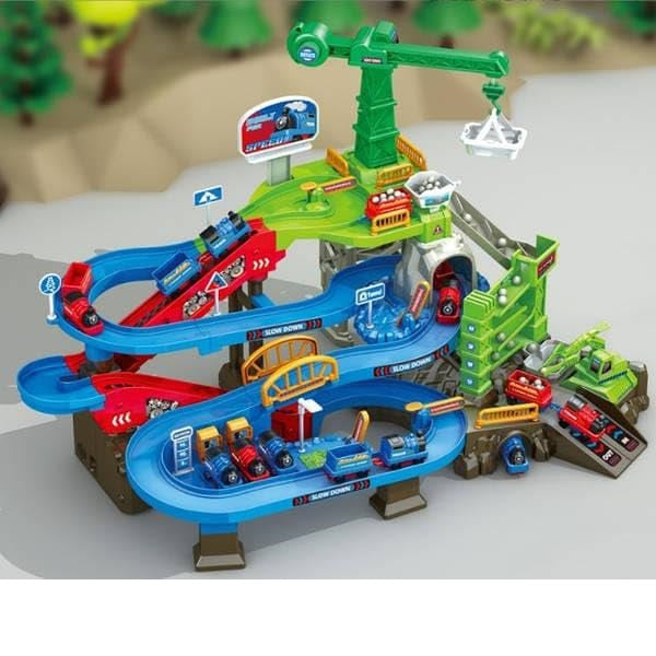 Vehicles Construction Playset with Crane