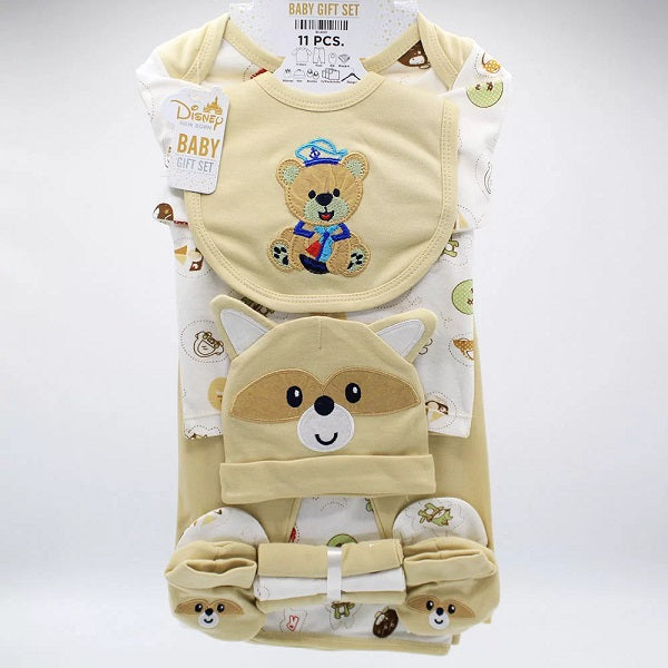 Newborn Baby 11 Pcs Soft Cotton Summer Starter Set