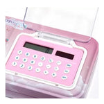 Pencil Box with Calculator (Multicolour)