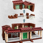 DIY Manual Building Villa Model Toys