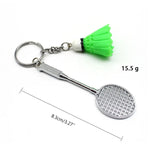 Badminton Keychain