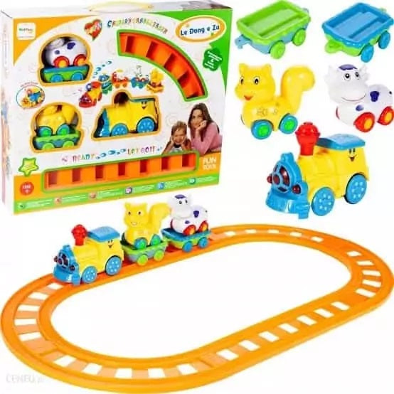 Cartoon Train With Light & Sound