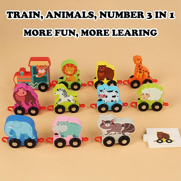 Wooden Train Set