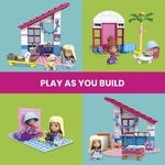 Building Toy Kit Dream House with 2 Micro-Dolls