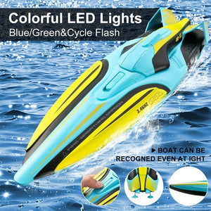 RC Boat for Kids Adults, 20+ MPH 2.4GHz Racing Boats