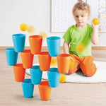 3 in 1 Cups and Balls Game Set