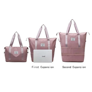 Travel Bag Quality Casual Shoulder Bag Double Zipper