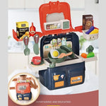 2 in 1 Kitchen Set for School Packing Bag