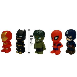 Set Of 5 Superheroes