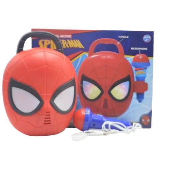 SPIDERMAN MUSIC PLAYER WITH MIC