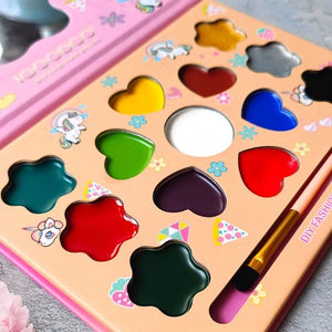 Face Painting Makeup Kit for Children – 12 colors