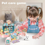 DIY Doll Playset Pet Care Toy Kit