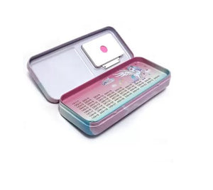 Pencil Box with Calculator (Multicolour)