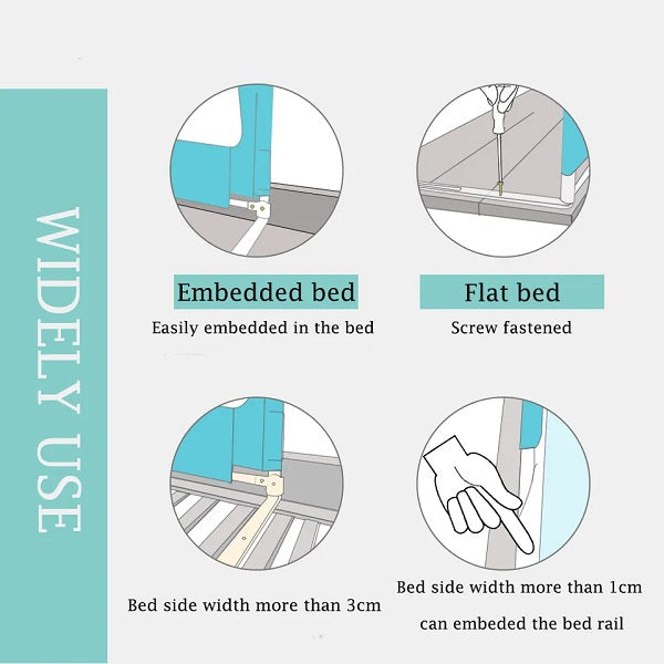 Baby fall prevention kids bed safety