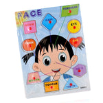 Educational Wooden Face Puzzle