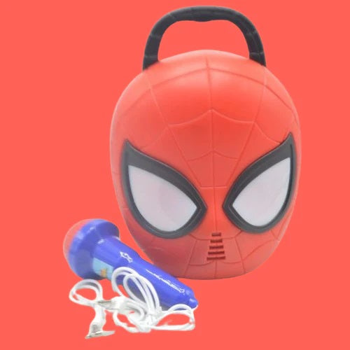 SPIDERMAN MUSIC PLAYER WITH MIC