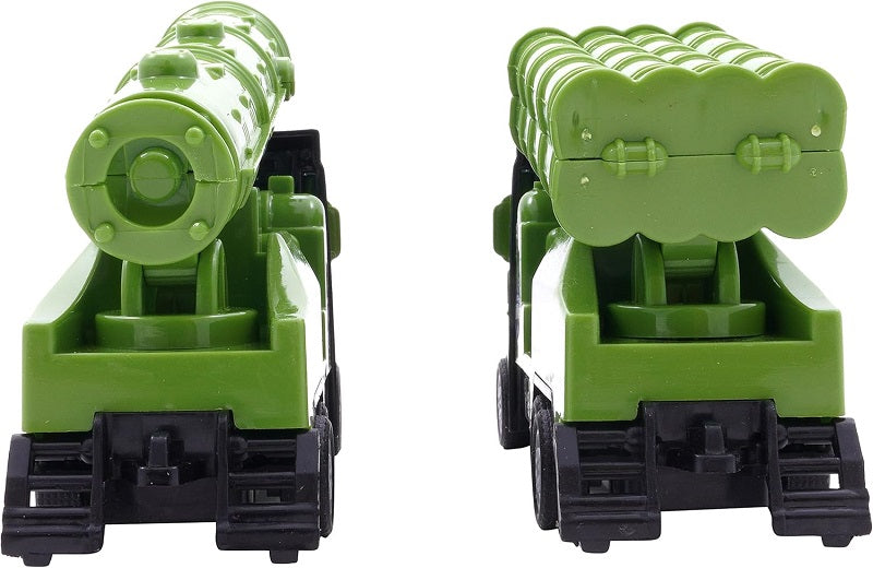 2Pcs Pull Back Metal Truck