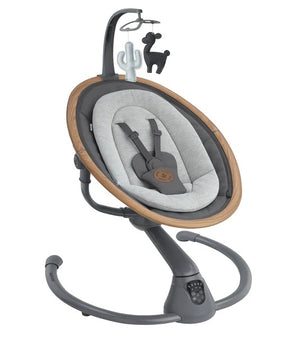 Multifunction Baby Rocker Swing with Mosquito Net & Toys