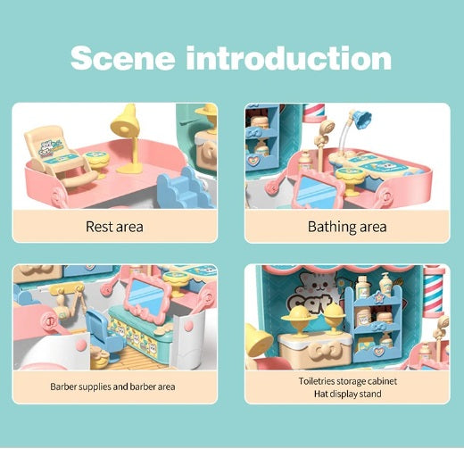 DIY Doll Playset Pet Care Toy Kit