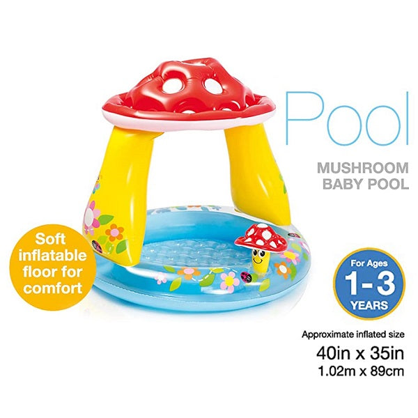 Inflatable Mushroom Baby Swimming Pool