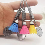 Badminton Keychain