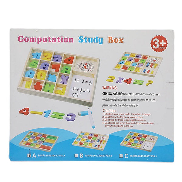 Wooden Toys Study Box