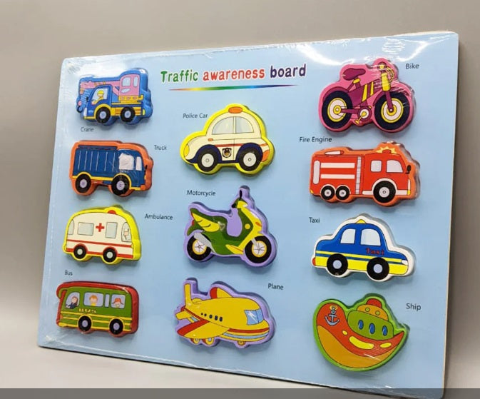 Traffic Awareness Learning Board For Kids