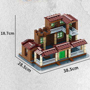 DIY Manual Building Villa Model Toys