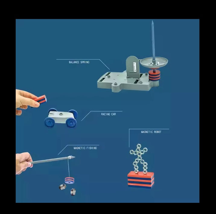 12-in-1 Magnetic Science Experiment Set