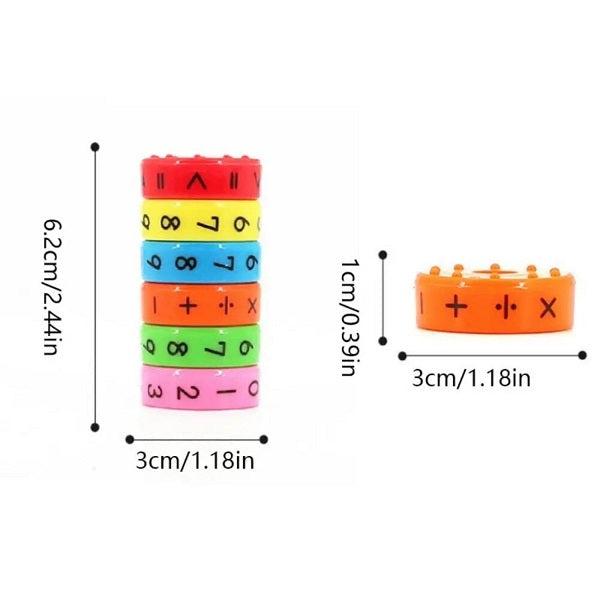 Magnetic Colorful mathematics Toy