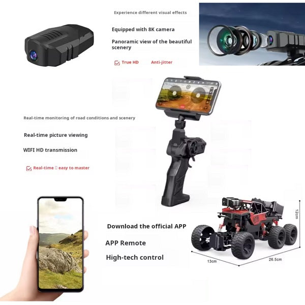 Metal Off Road RC Car with HD Camera