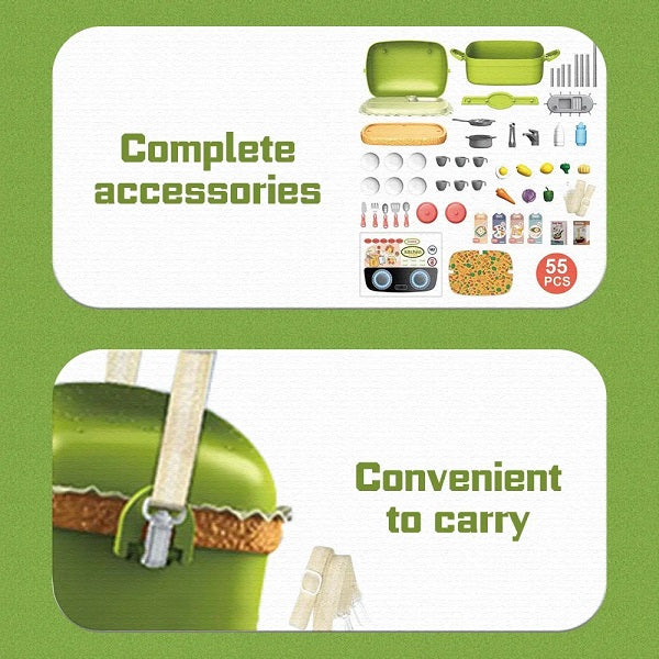 3 in 1 Play Kitchen Accessories Toy