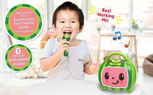 Coco-melon Speaker with Microphone for Kids