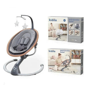 Multifunction Baby Rocker Swing with Mosquito Net & Toys