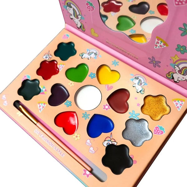 Face Painting Makeup Kit for Children – 12 colors