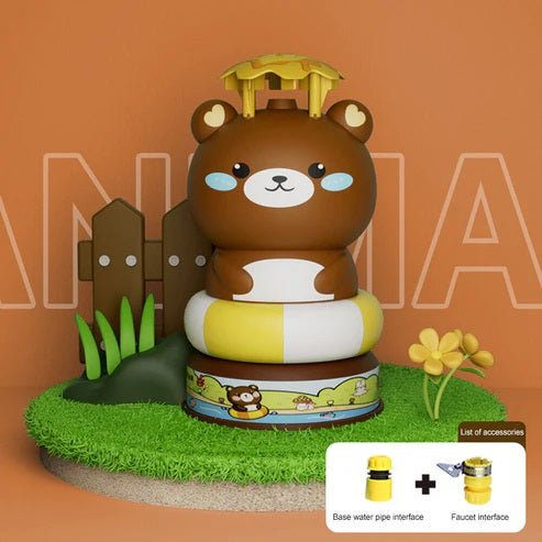 Fountain Bear For Kids