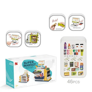 Tiny Shopkeeper Delight - Mini Supermarket Pretend Play Set