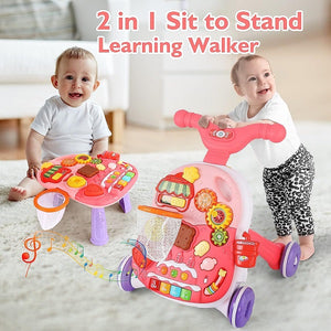 2 in 1 Baby Activity Walker