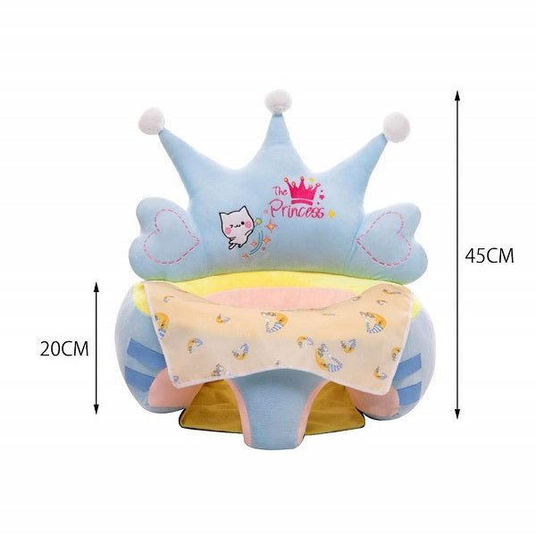 Cute Cartoon Infant Learning Chair with Toys