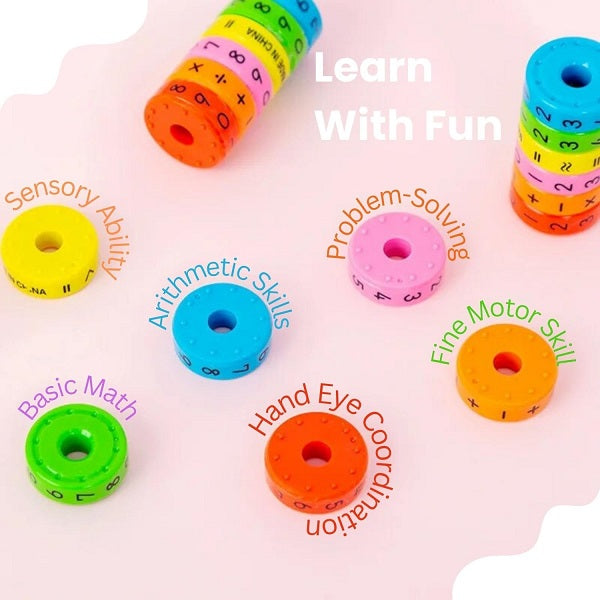 Magnetic Colorful mathematics Toy