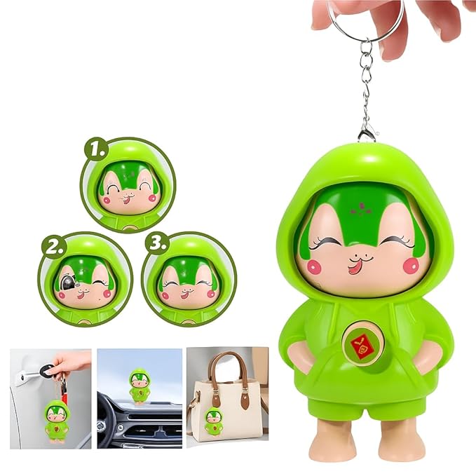 Face Changing Doll Keychain