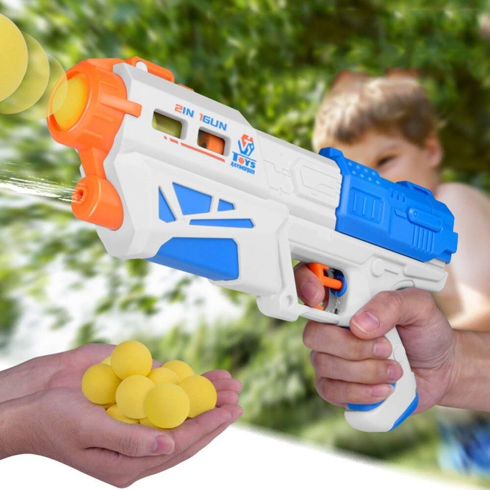2 in 1 Ball Water Shoot Magic Blaster