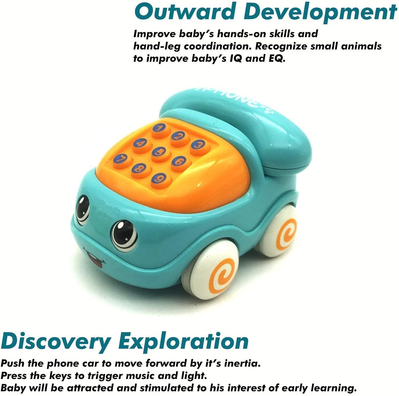 Friction Powered  Phone Car