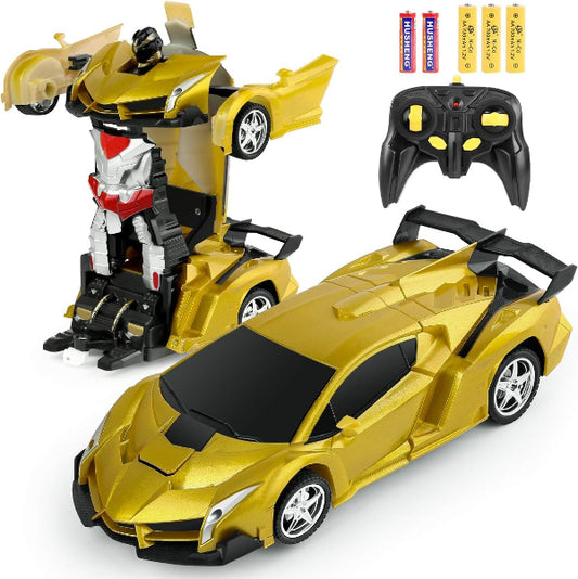 Remote Control Car Transforming Robot