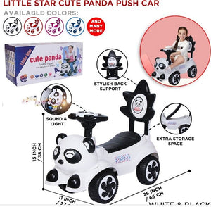 Little Star Cute Panda Push Car For Kids