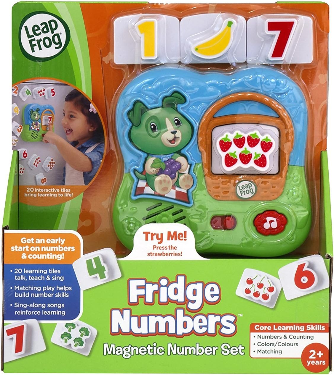 LeapFrog Fridge Numbers Magnetic Set