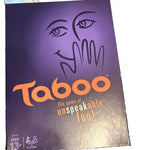 Taboo The Game of Unspeakable Fun Board Game