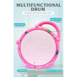 Mini Drum Music Instrument Rattle for Kid