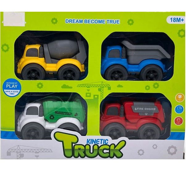 Kinetic Truck: 4 Pack