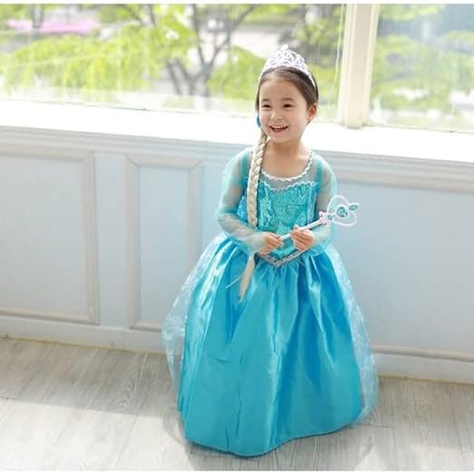 ELSAs Dress Up Dress For Girl